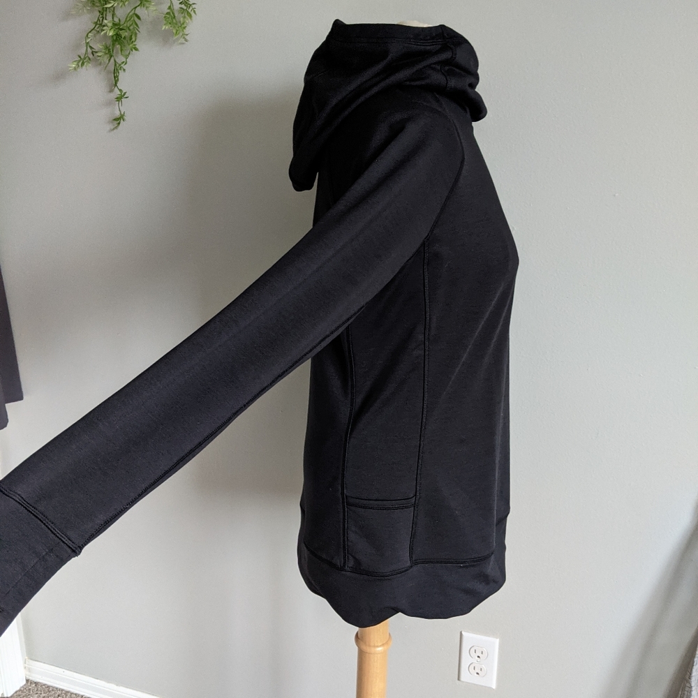 (Nike) Golf Black Seahawks Thumbhole Hoodie Large - Picture 2 of 12